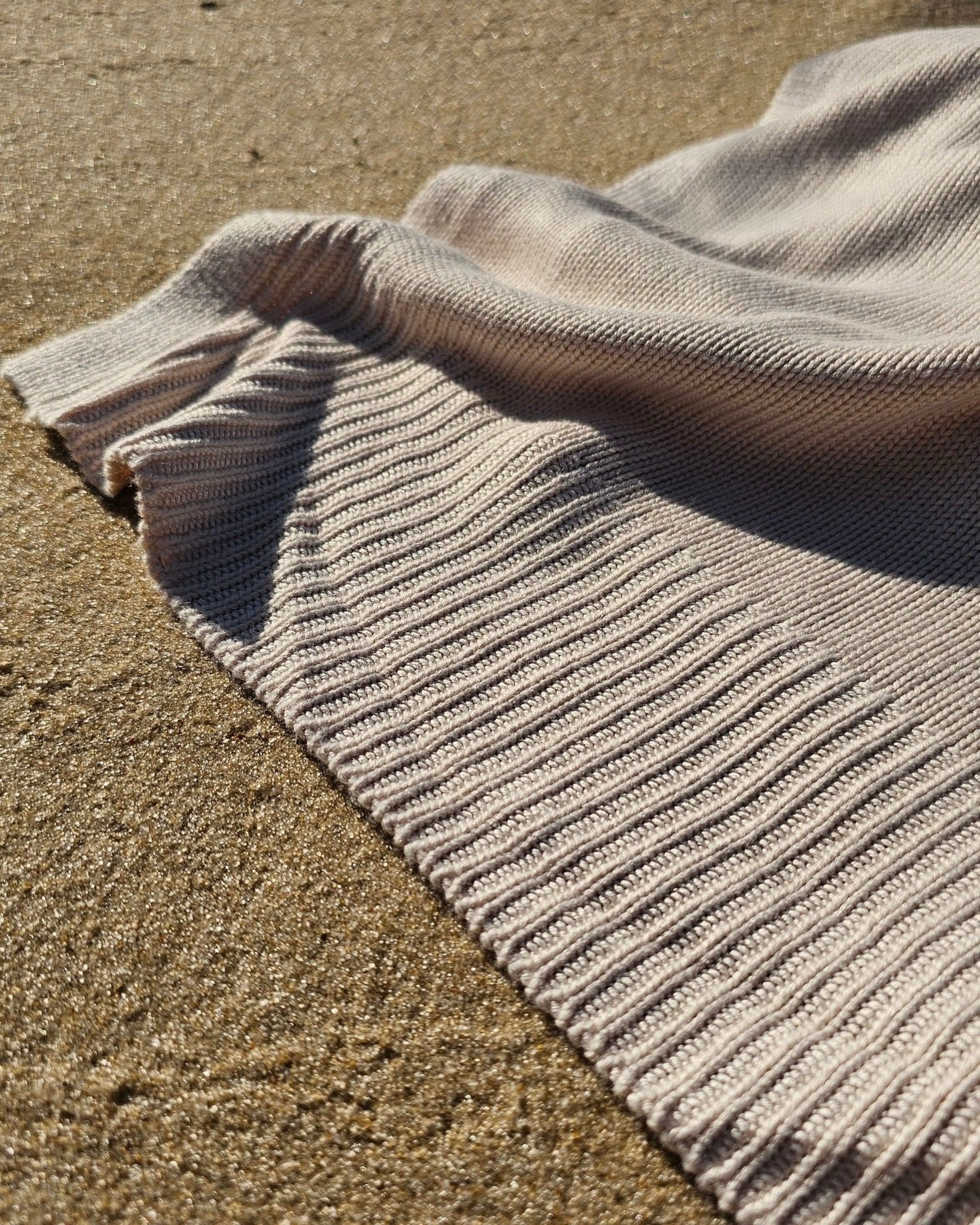Classic Drift Throw- Bamboo lightweight throw blanket, travel blanket, outdoor blanket, patio decor, coastal throw blanket, knitted throw, bamboo sweater, naturally cooling bedding, warm sand color, beige throw, beach blanket