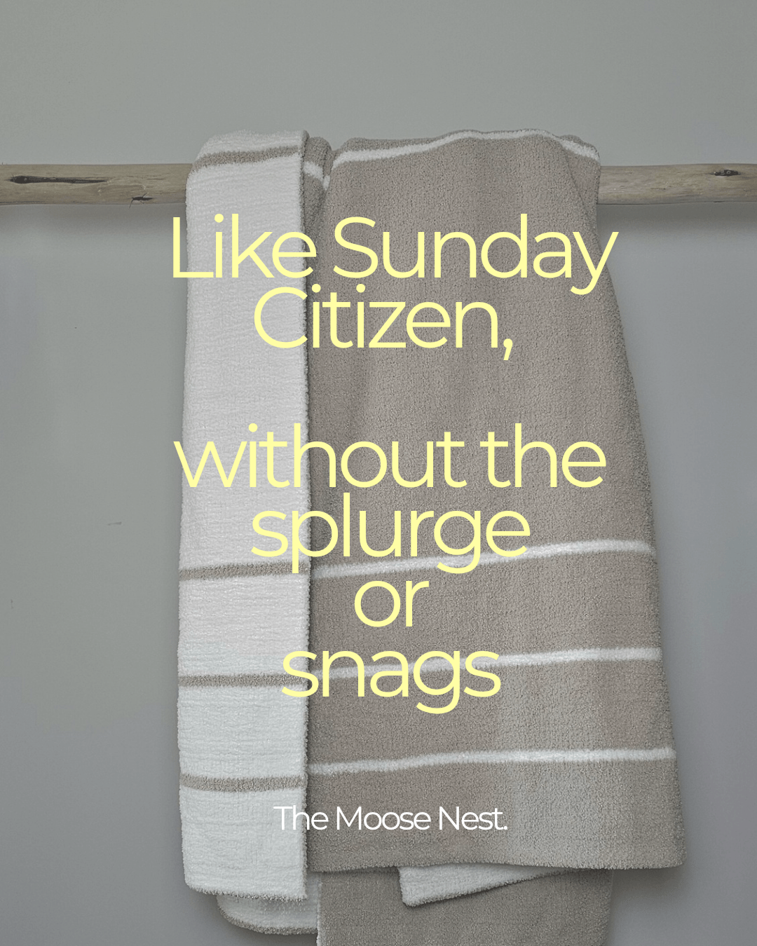 The Nest Throw - The Moose Nest