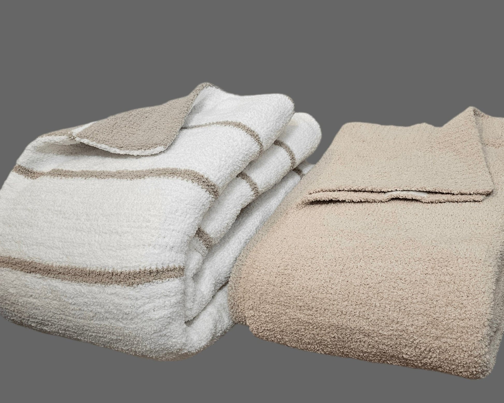 Ultra Plush throw Blanket, Similar to sunday citizen dupe, marshmallow throw, snug throw blanket, double layer throw, cold weather bedding, warm blanket, beach decor, coastal decor, greige throw, warm grey blanket, striped throw, snag proof blankets, pet bedding, pet friendly blanket, dog lovers throw, dog bedding, small business bedding, modern home decor, barefoot dreams dupe throw